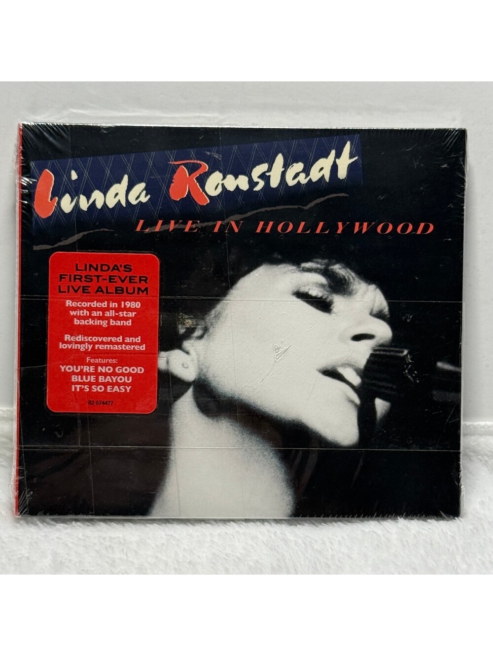 Linda Ronstadt Live In Hollywood CD 2019 Rhino Sealed New